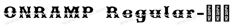 ONRAMP Regular字体转换